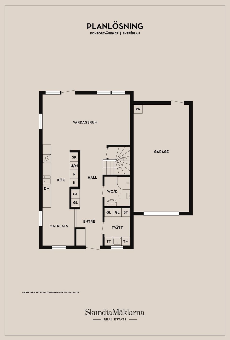 Radhus, Kontorsvägen 27, Köpingebro, Ystad