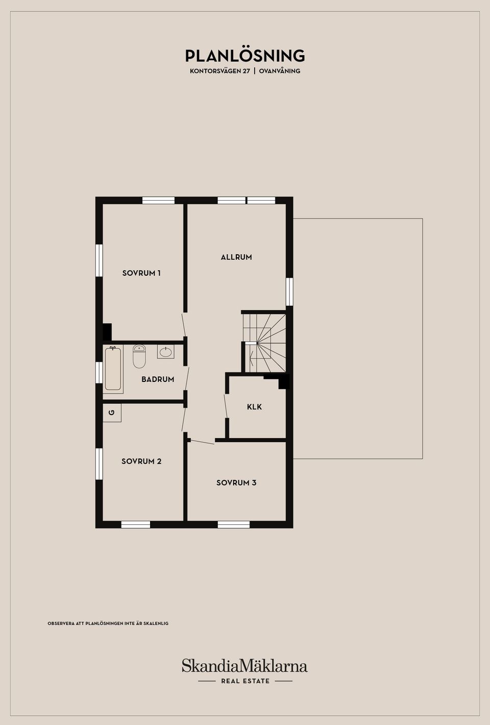 Radhus, Kontorsvägen 27, Köpingebro, Ystad