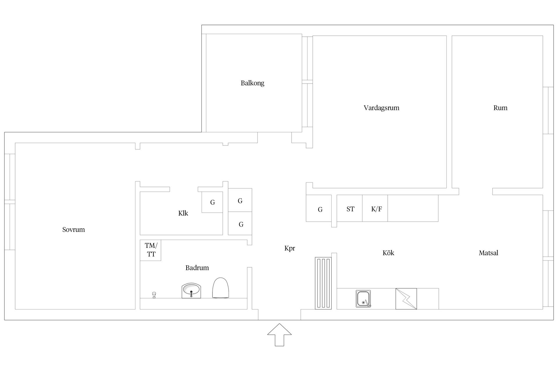 Bostadsrätt, Skarpskyttevägen 22G, Norra Fäladen, Lund