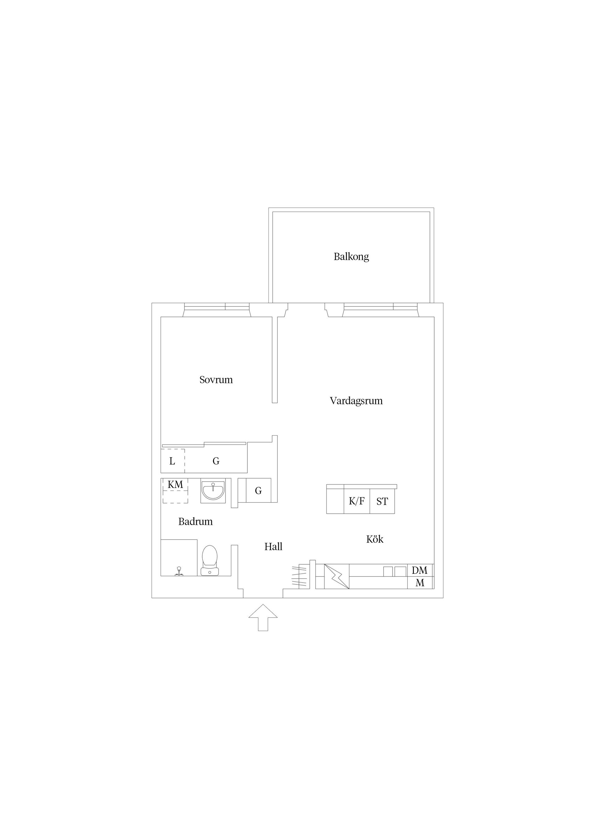 Bostadsrätt, Ljusbärargatan 3, Kapellgärdet, Uppsala