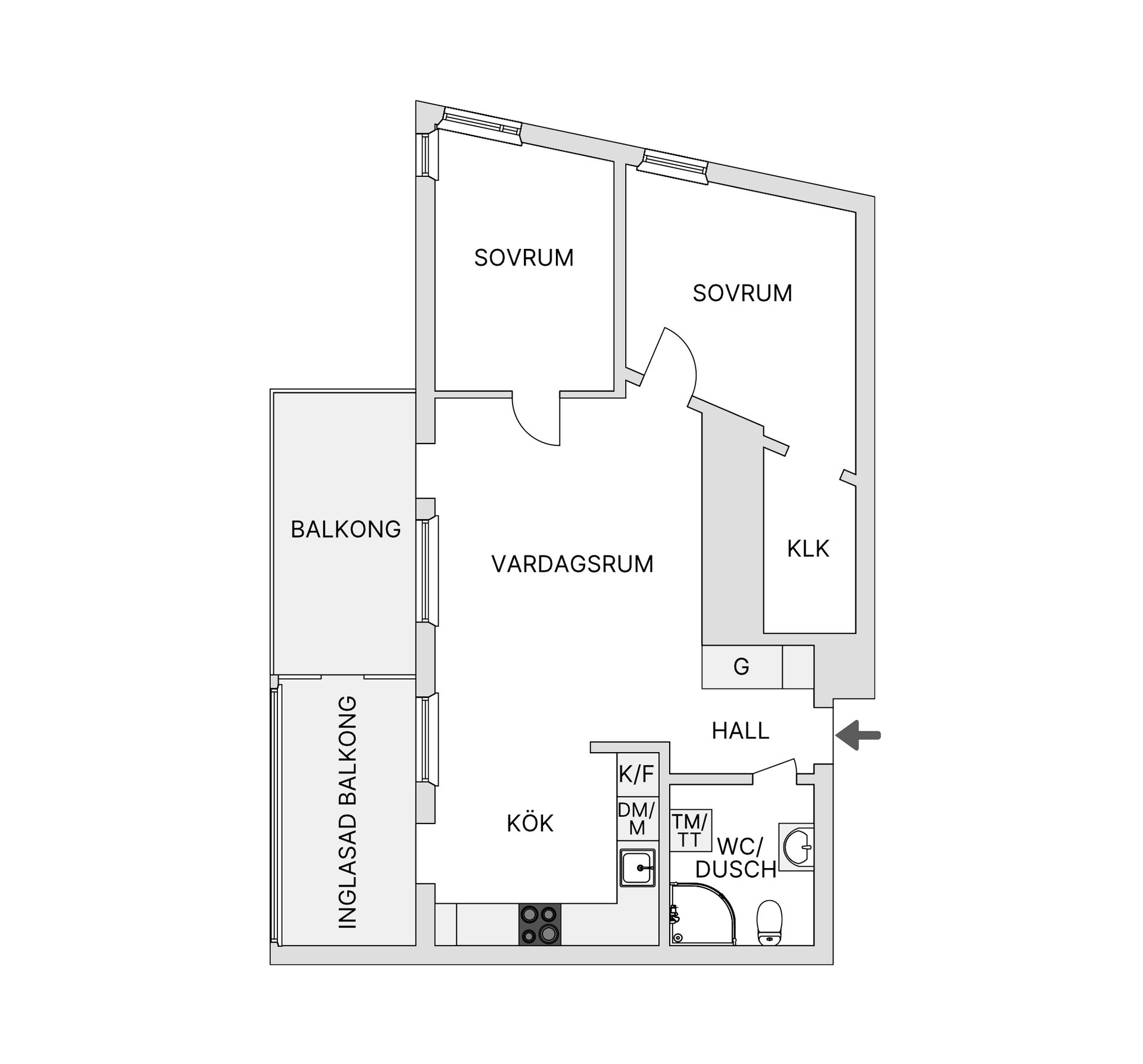 Bostadsrätt, Sagolandsvägen 6, Eriksberg, Göteborg