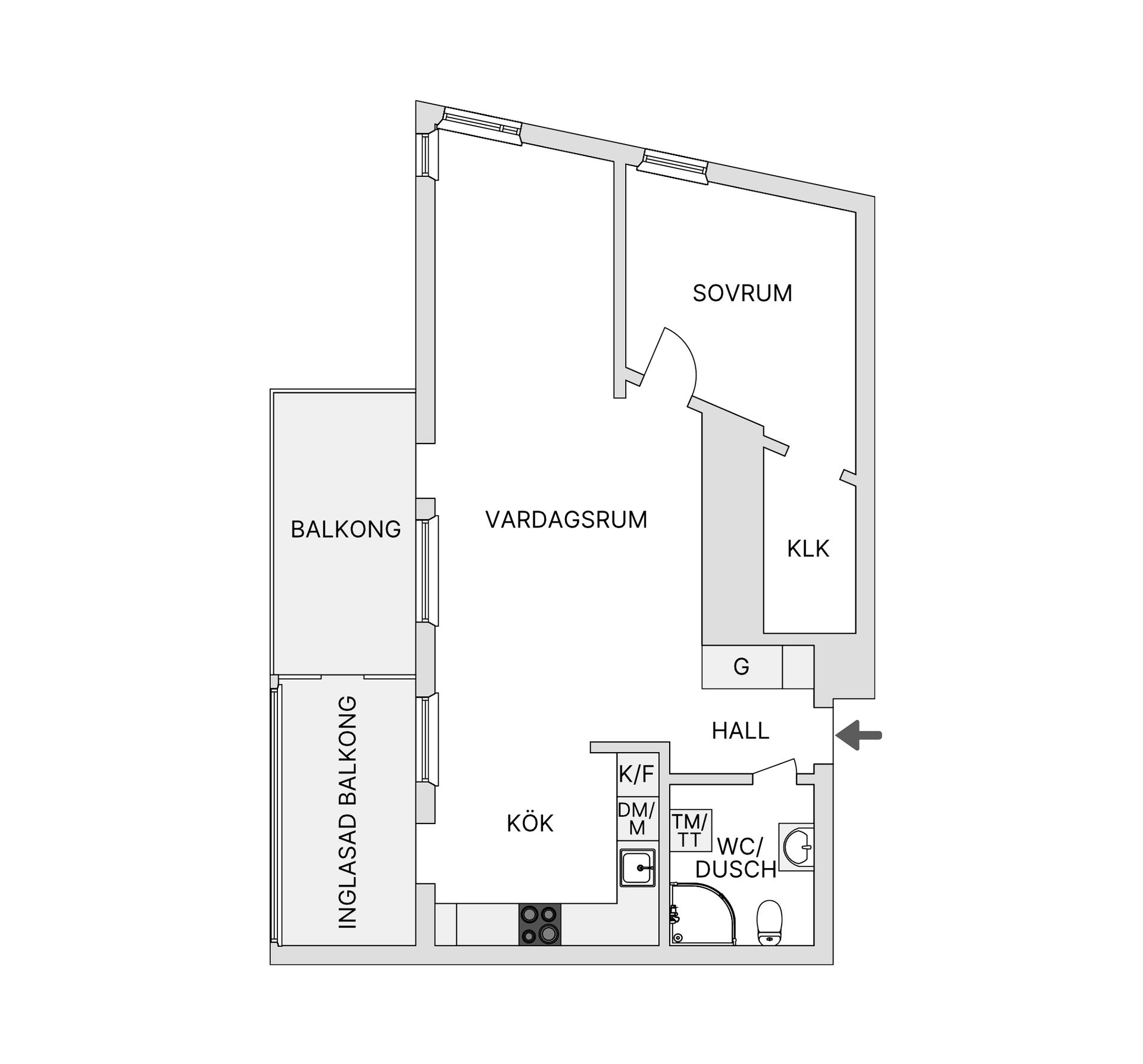 Bostadsrätt, Sagolandsvägen 6, Eriksberg, Göteborg