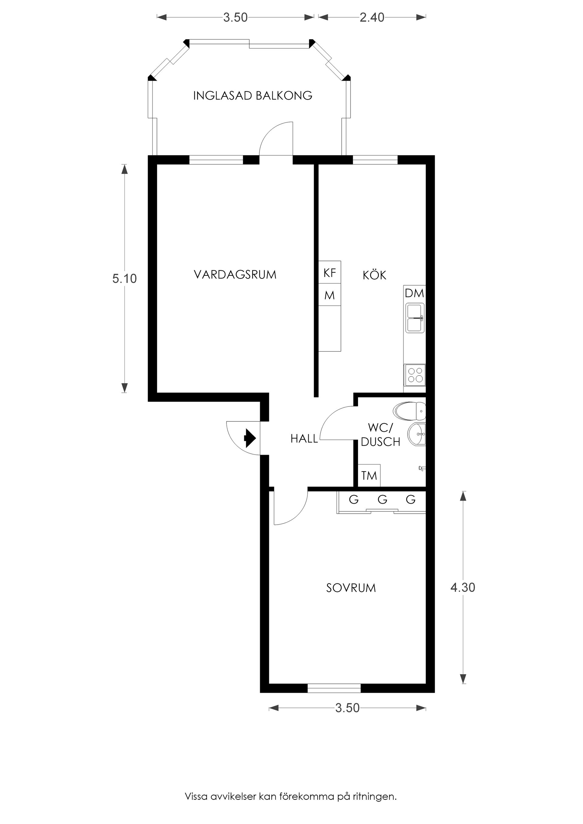 Bostadsrätt, Strömstadsvägen 6A, Centrum - Uddevalla, Uddevalla