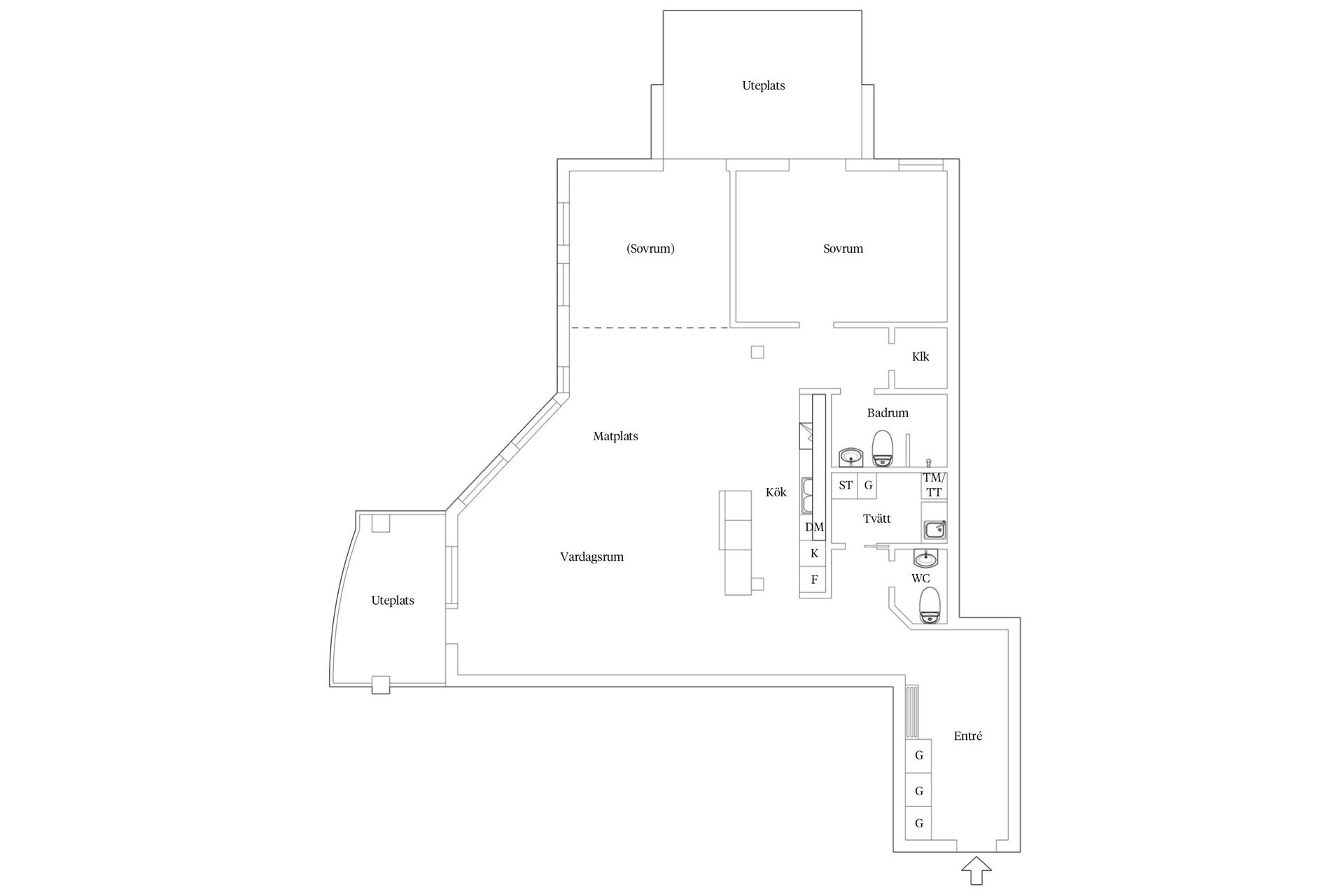 Bostadsrätt, Bjersundsvägen 19, Bjersund, Lomma