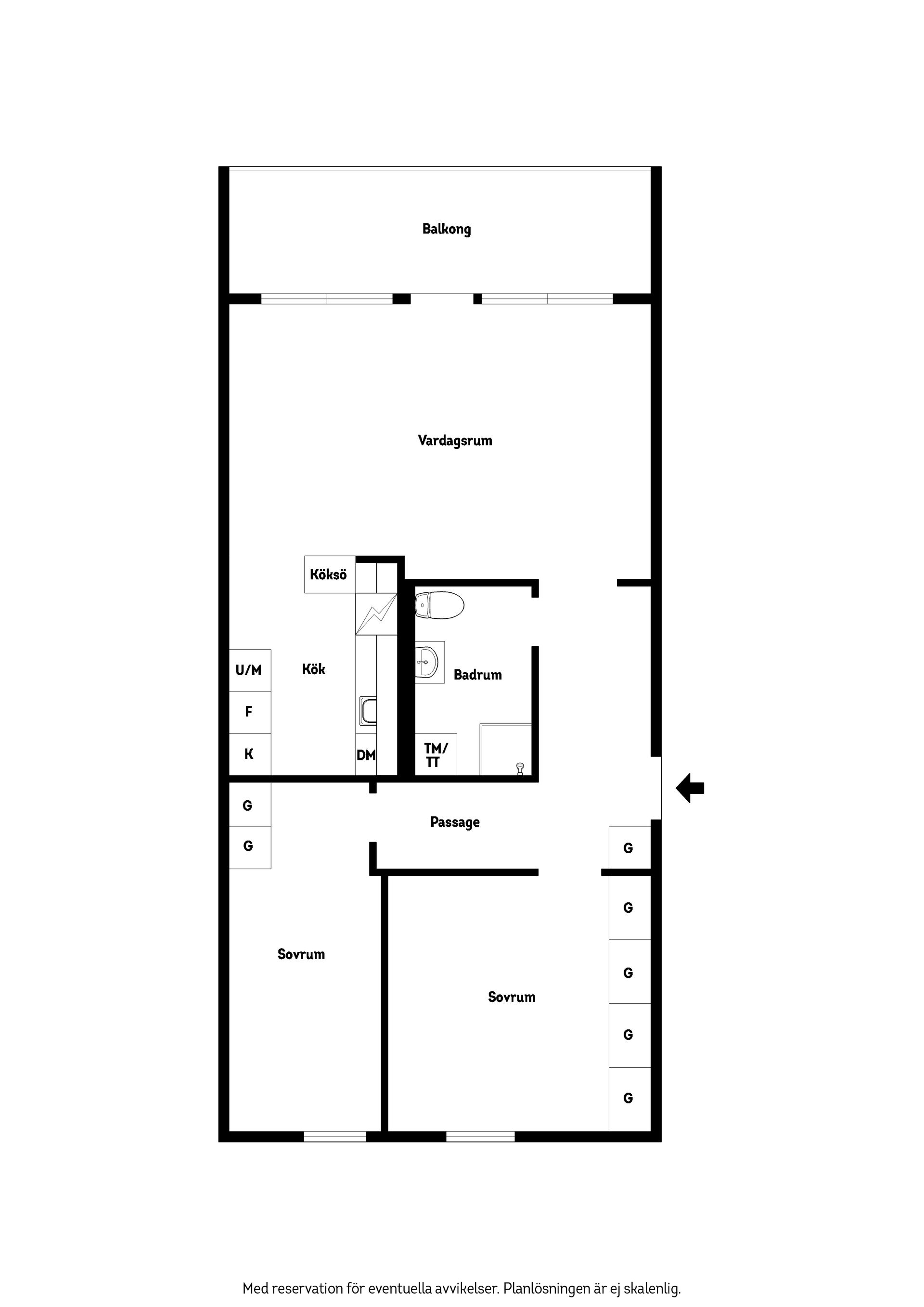 Bostadsrätt, Hägervägen 8, Hovslätt, Jönköping