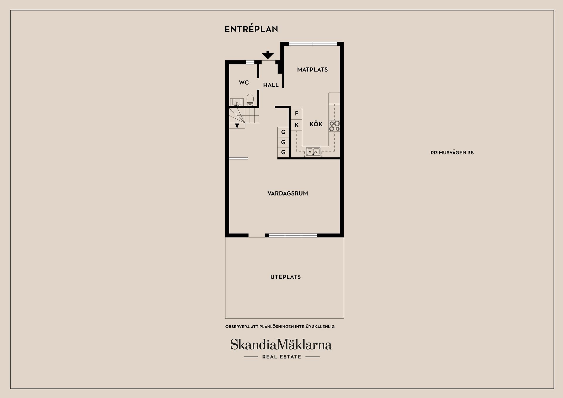 Radhus, Primusvägen 38, Ljungsbro, Linköping