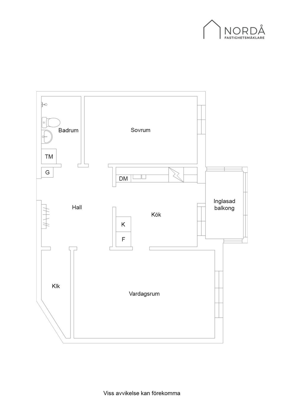 Bostadsrätt, Södra Strandgatan 5A, Centralt, Örebro