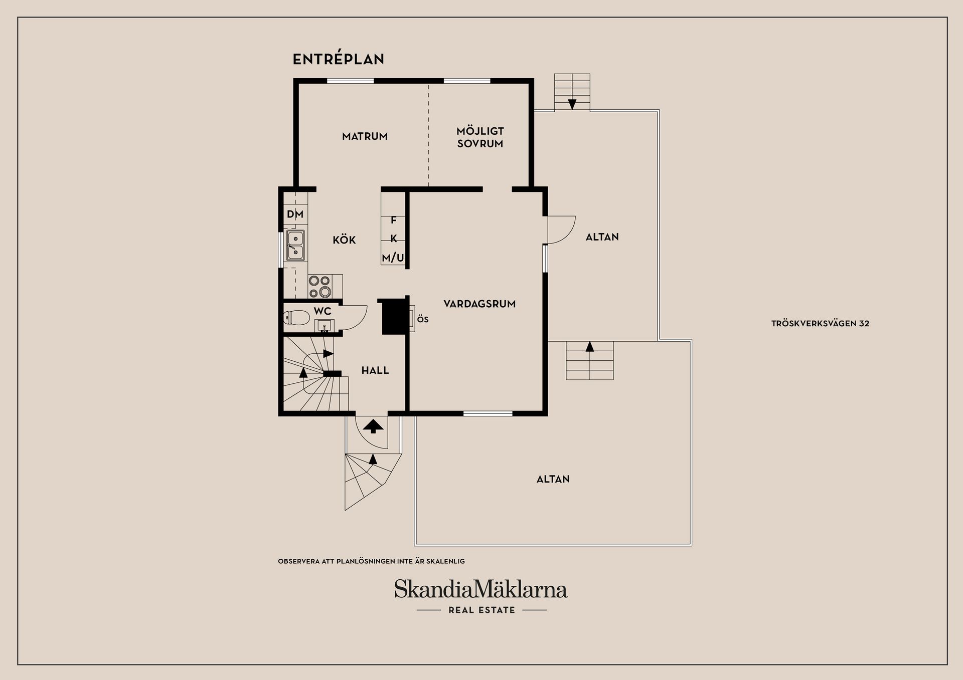 Villa, Tröskverksvägen 32, Långbro, Stockholm