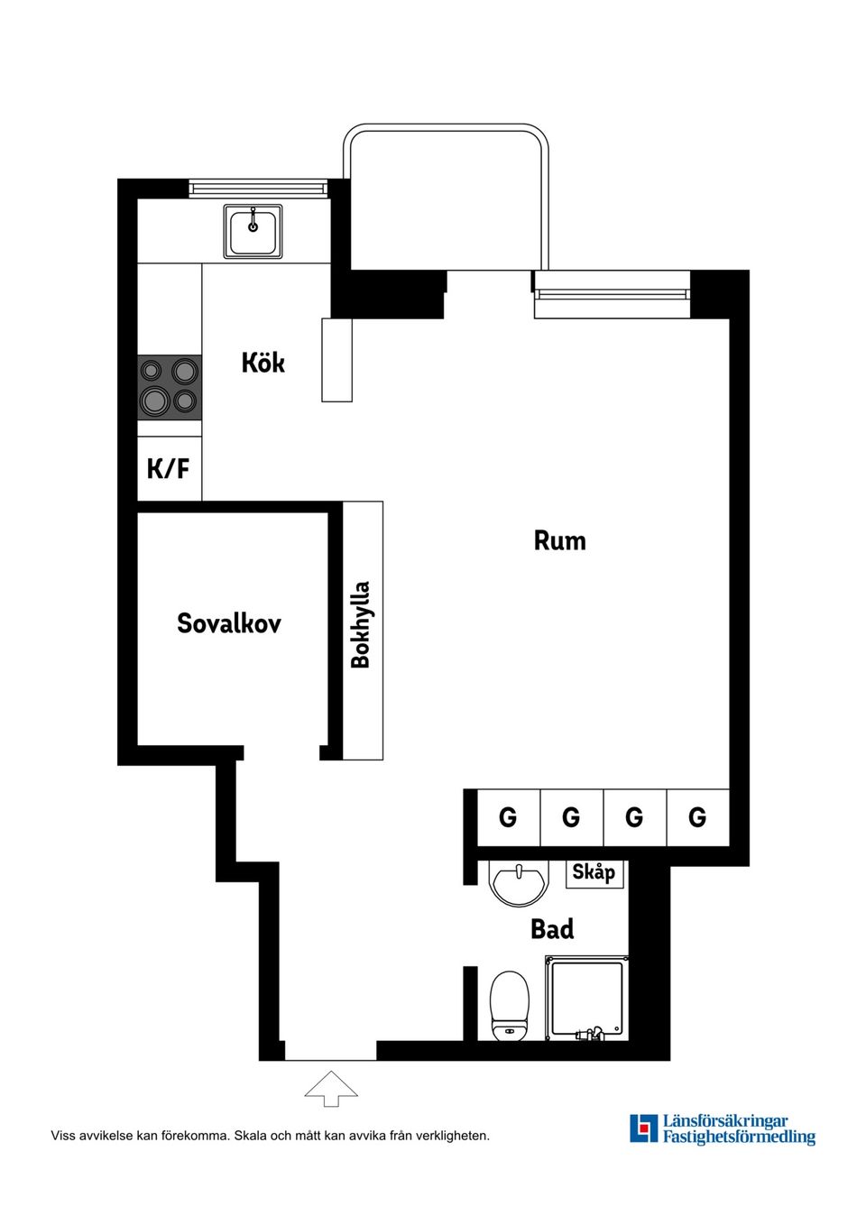 Bostadsrätt, Bondegatan 46, SoFo, Stockholm