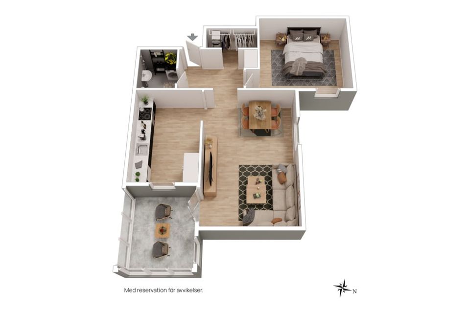 Bostadsrätt, Tåmarksgatan 4, Borås