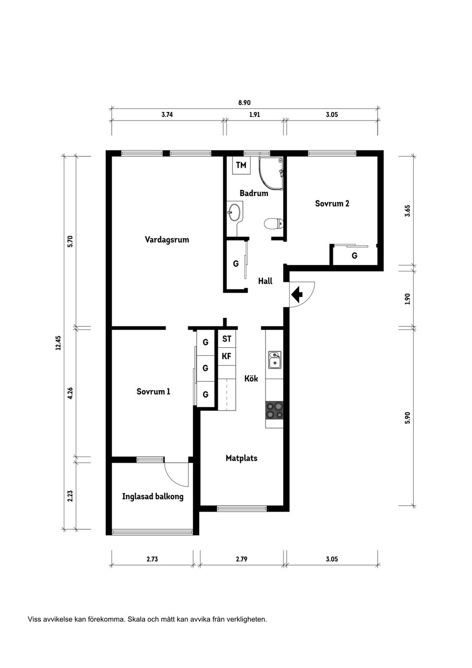 Bostadsrätt, Umeågatan 10A, Rosengården, Helsingborg