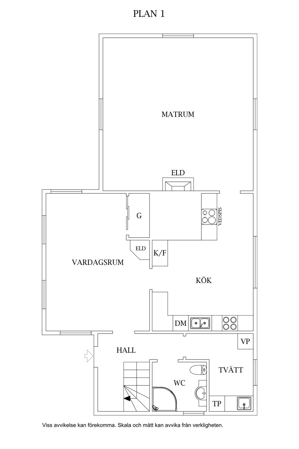 Villa, Hössna Kinnared 134, Kinnared, Ulricehamn