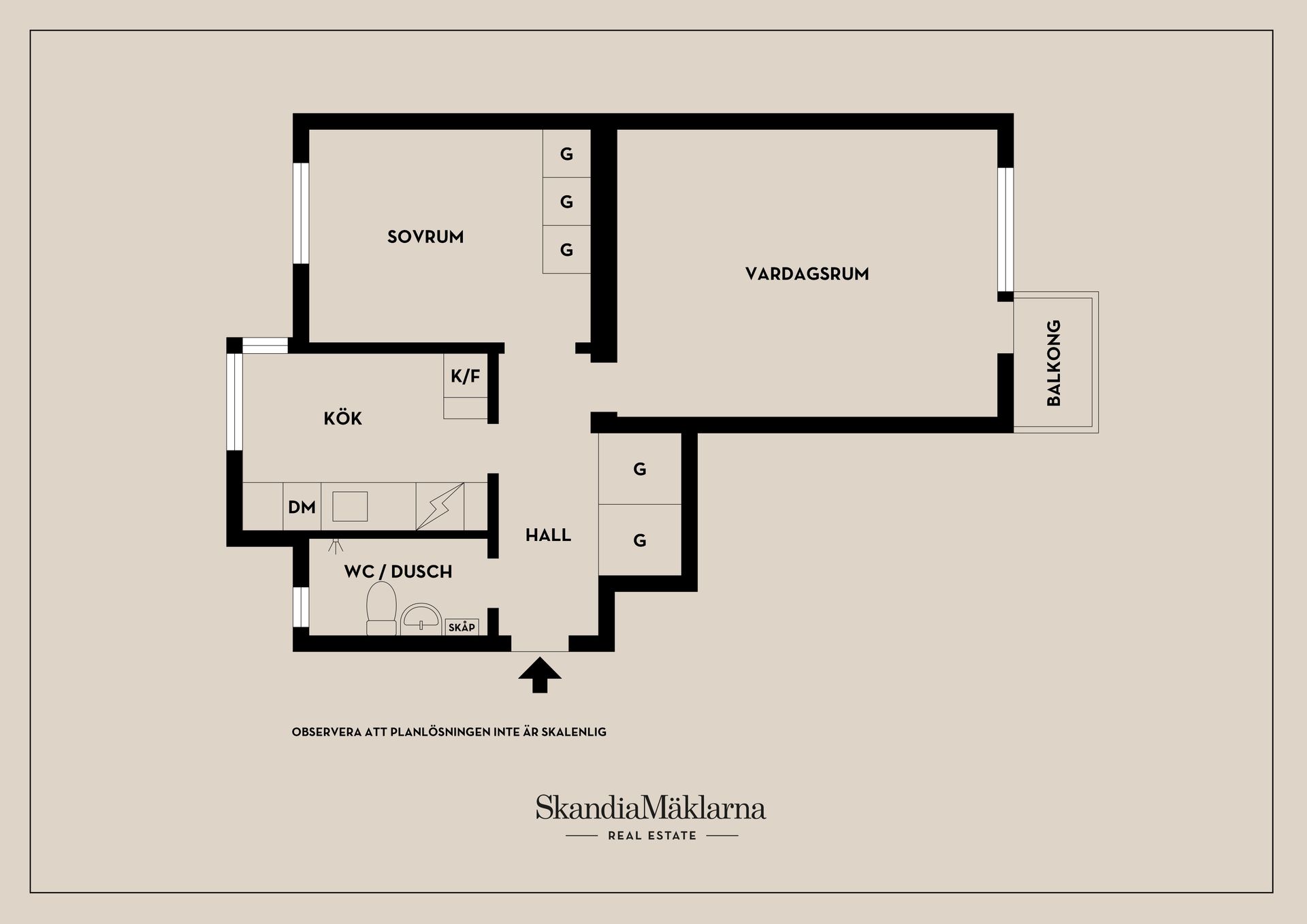 Bostadsrätt, Ståltrådsvägen 36, Johannesfred, Stockholm