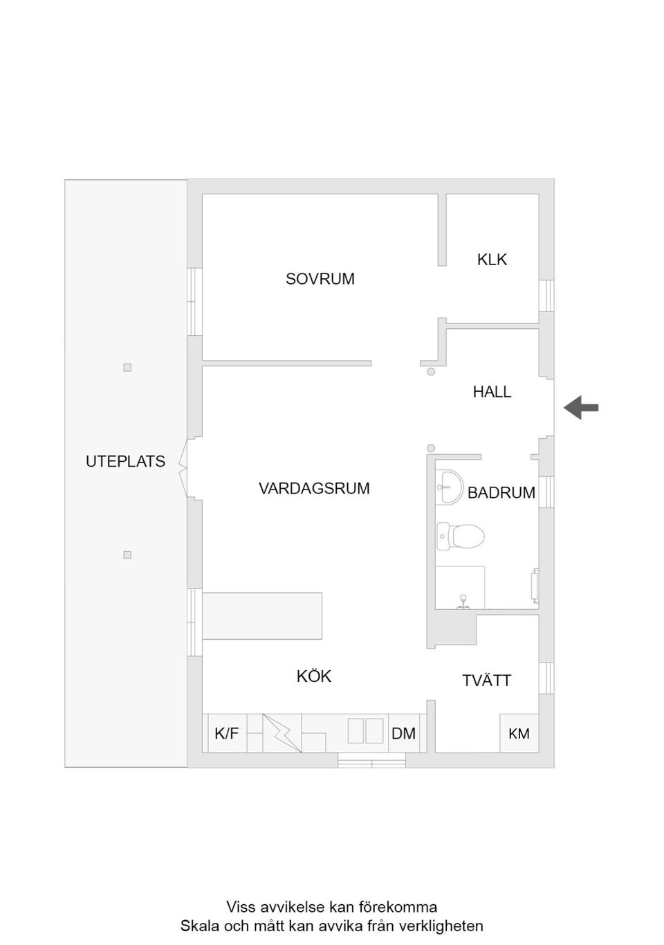 Bostadsrätt, Gotlandsgatan 5, Norra Gryta, Västerås