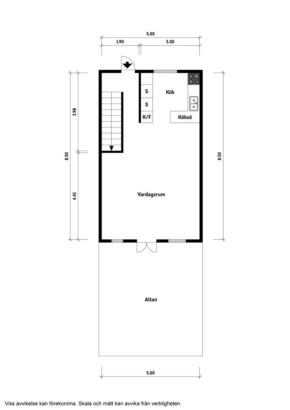 Villa, Elektrongatan 2A, Järnbrott, Göteborg