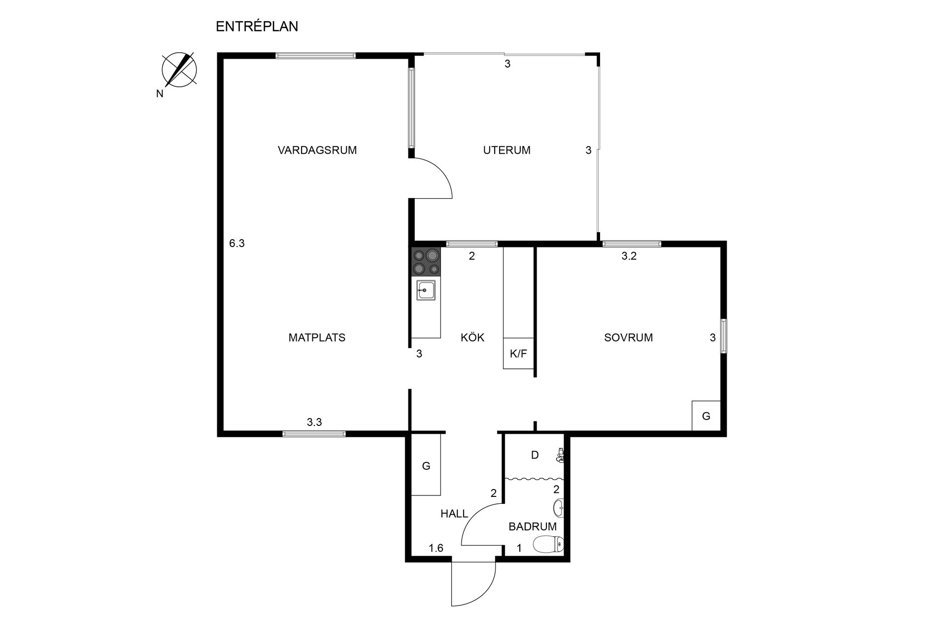 Fritidshus, Baggeryrsvägen 9, Sjölanda, Trollhättan