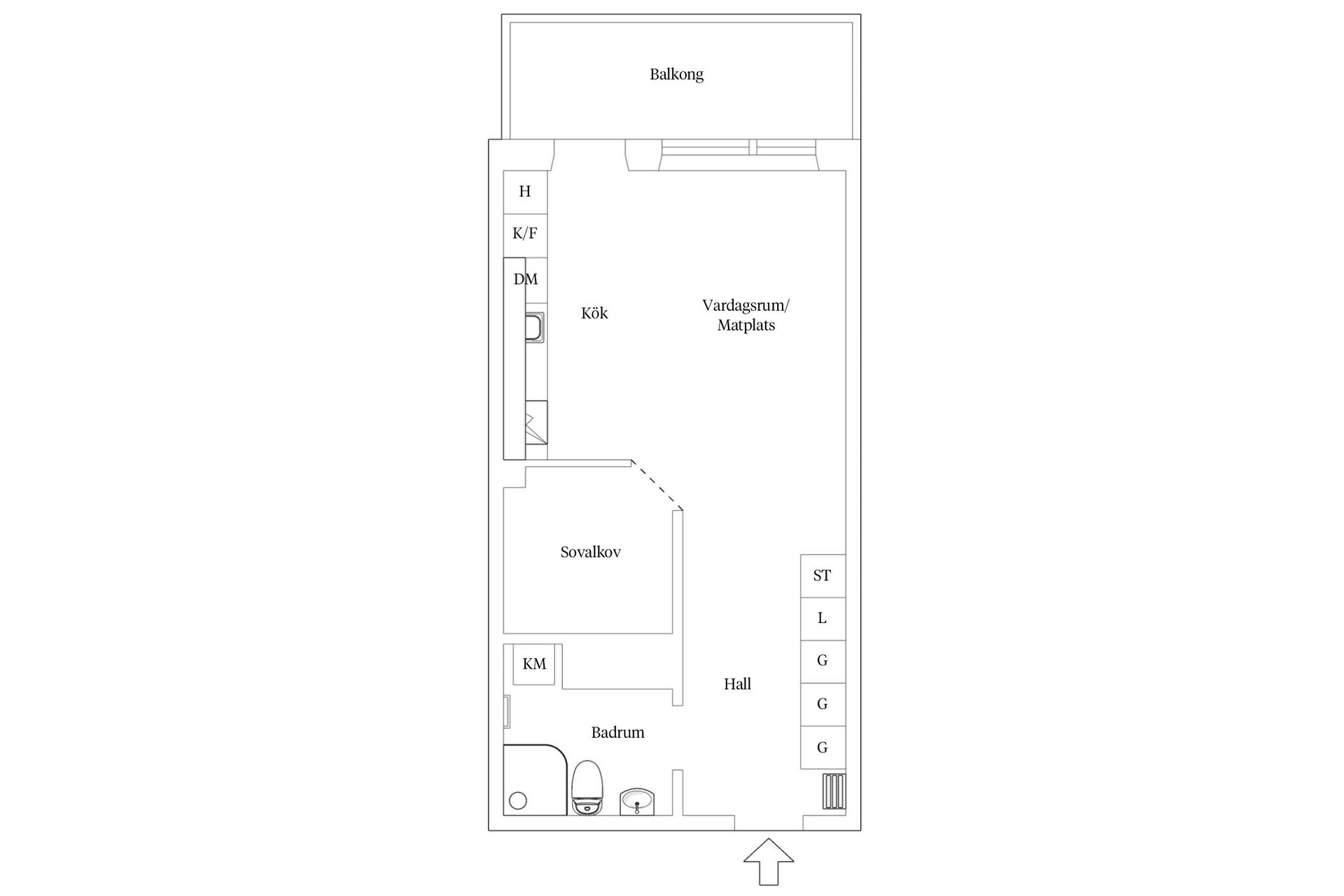 Bostadsrätt, Fyrklöversgatan 13, Centrala Hisingen, Göteborg