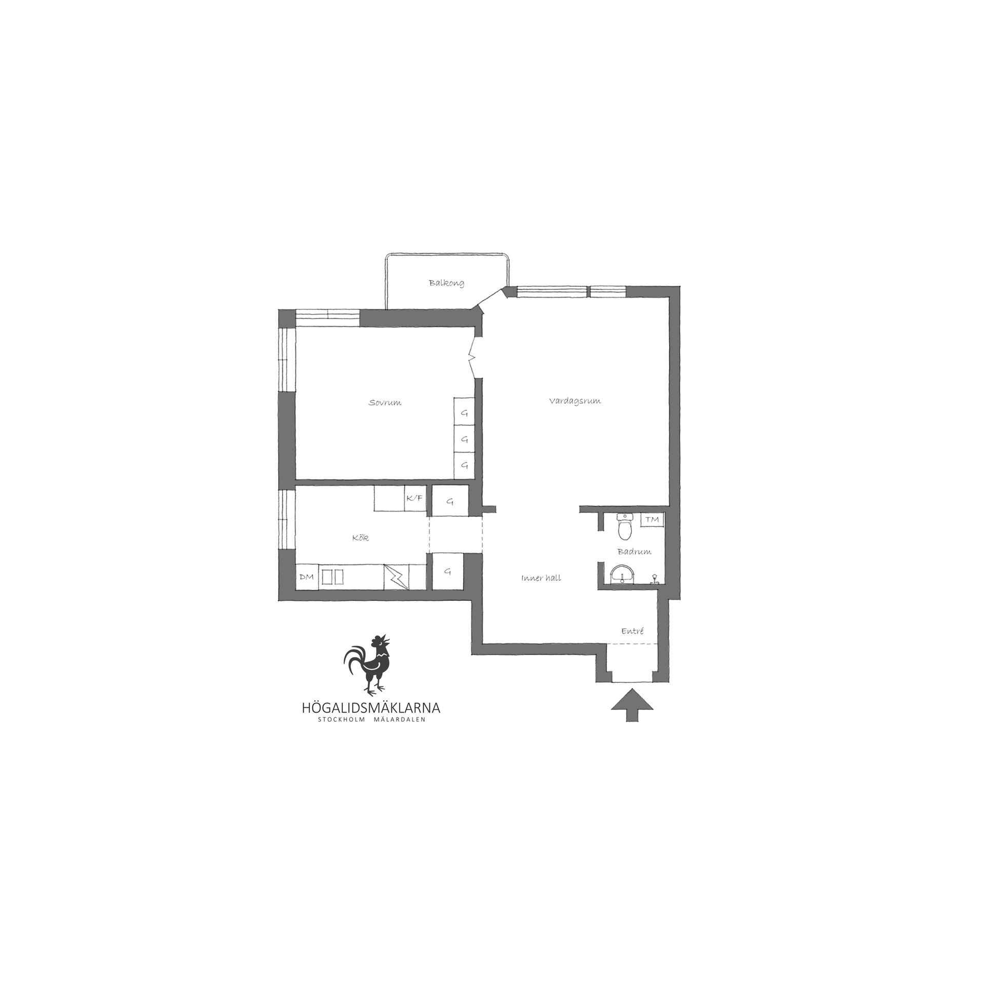 Bostadsrätt, Skinnarviksringen 20, Södermalm Skinnarviksberget Högalid, Stockholm