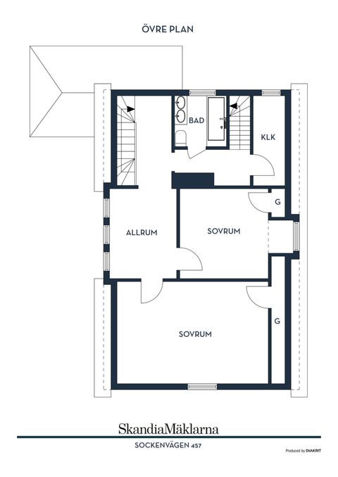Villa, Sockenvägen 457, Gamla Enskede, Stockholm