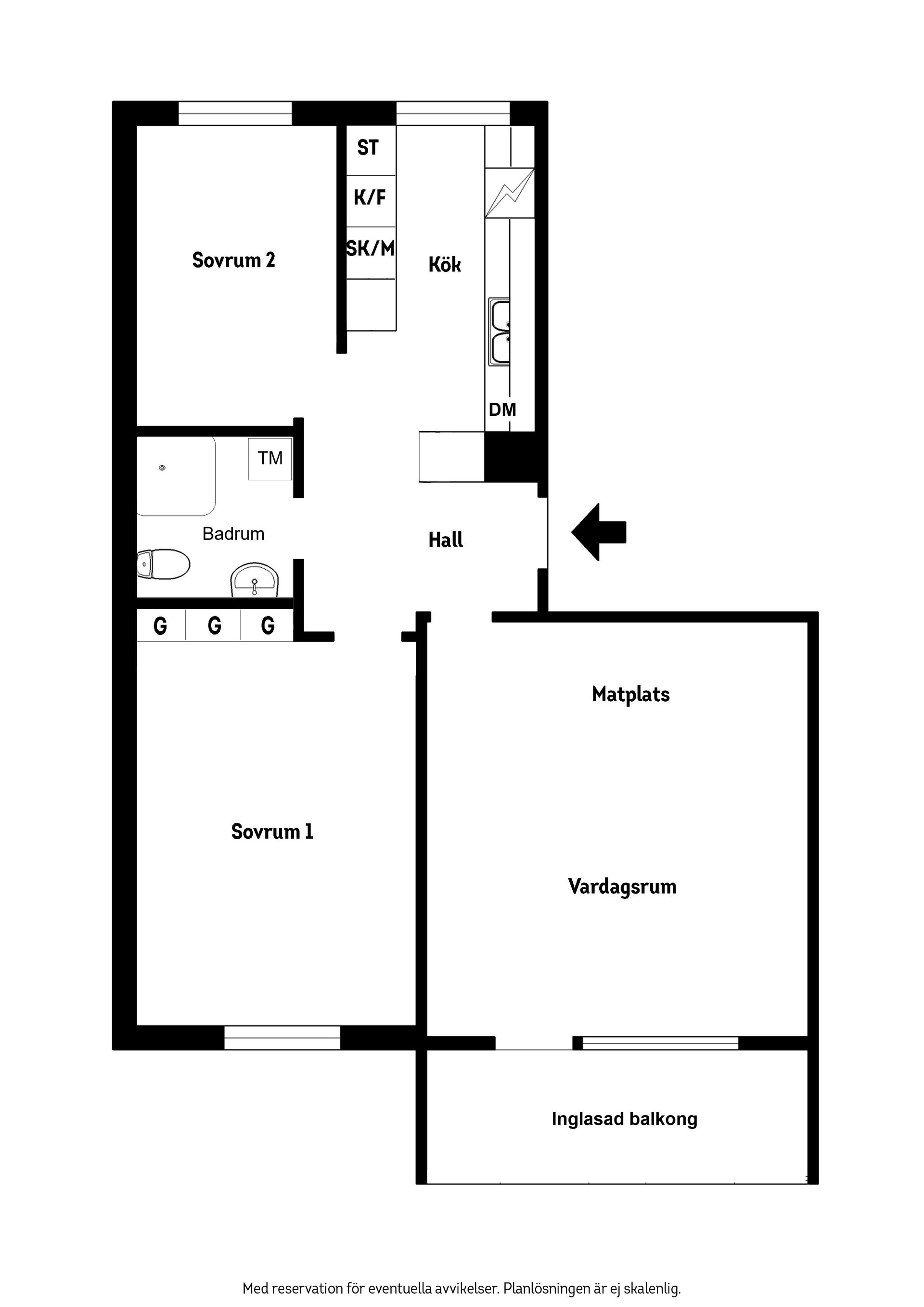Bostadsrätt, Kruthornsvägen 62B, Edsberg, Sollentuna
