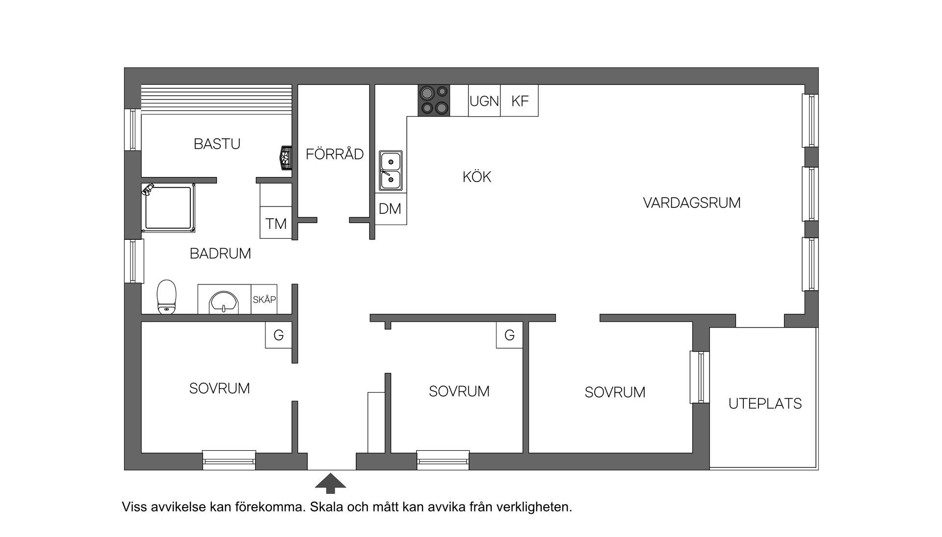 Bostadsrätt, Fritidshus, Adolfs väg 4C, Hemavan/Birke, Storuman