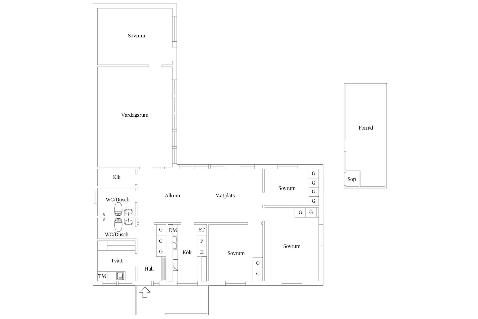 Villa, Spikverksgatan 61, Bäckby, Västerås