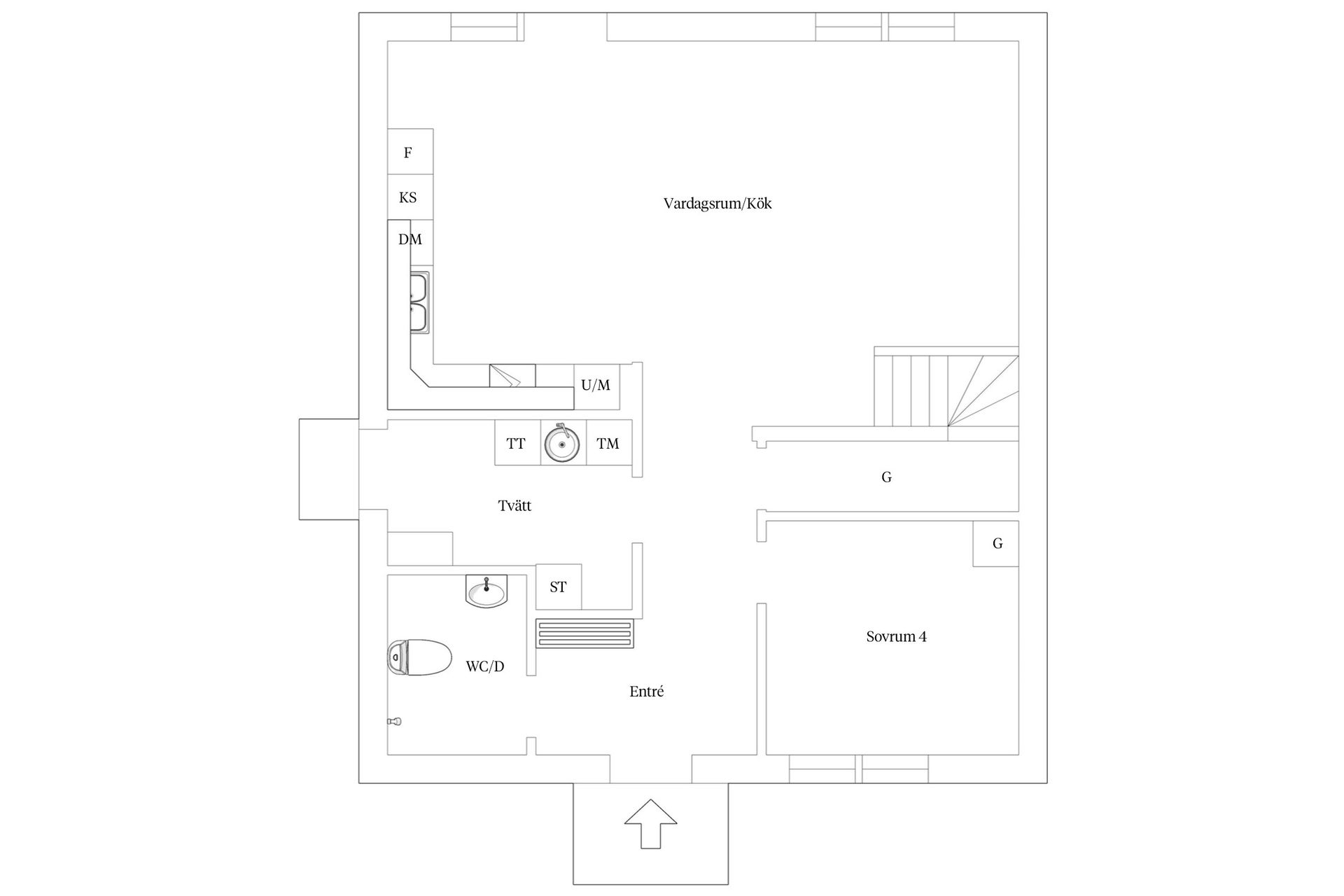 Villa, Radhus, Ålesundsgatan 22, Lillhamra, Västerås