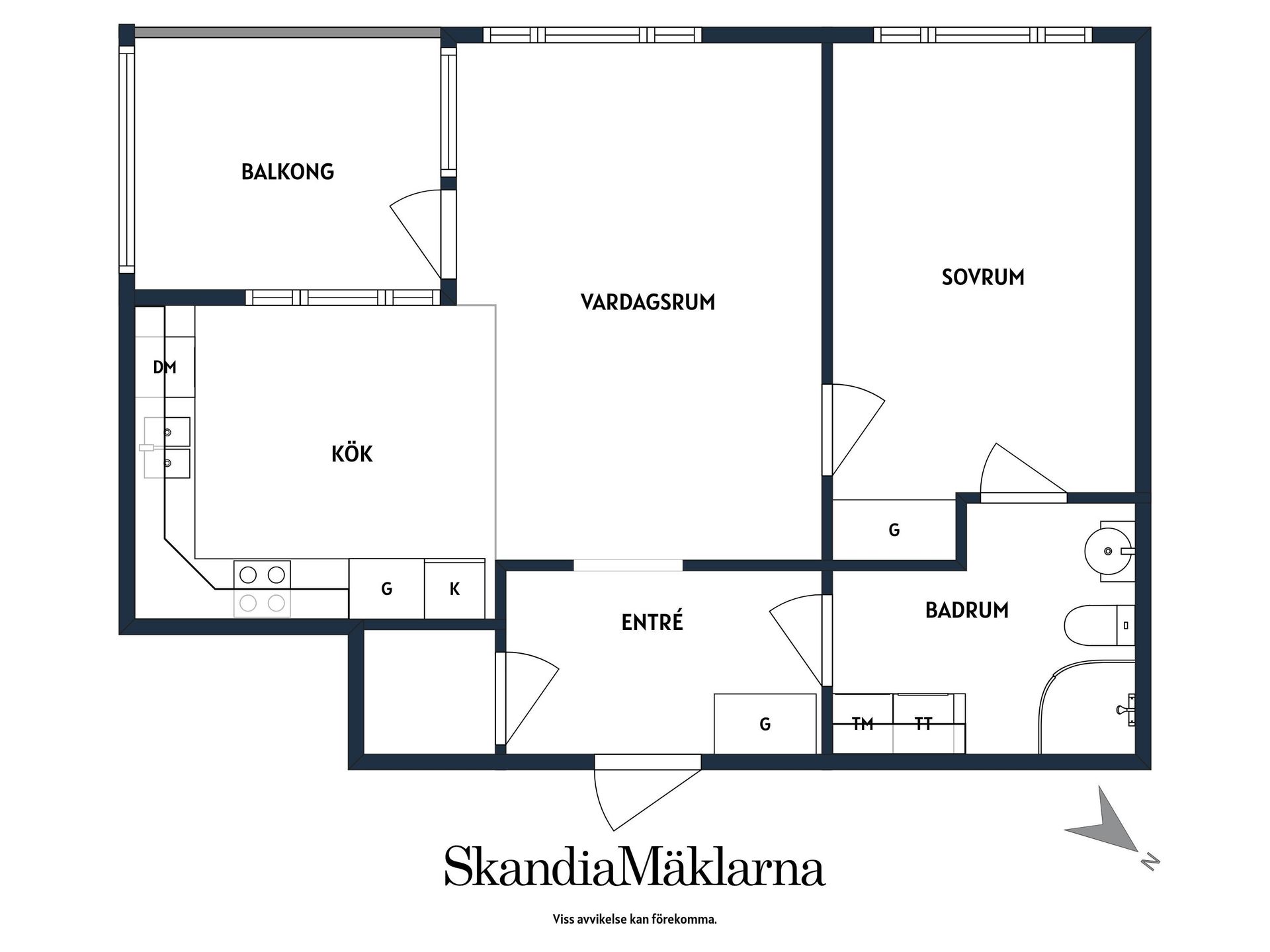 Bostadsrätt, Nygatan 12, Centralt, Strängnäs