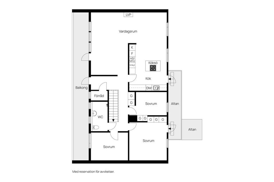 Villa, Hemmansvägen 22, Bondsjöhöjden, Härnösand