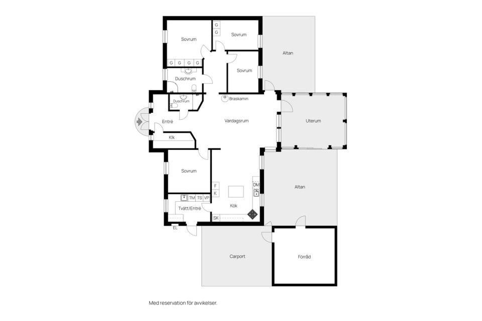 Villa, Movägen 6, Larv, Vara