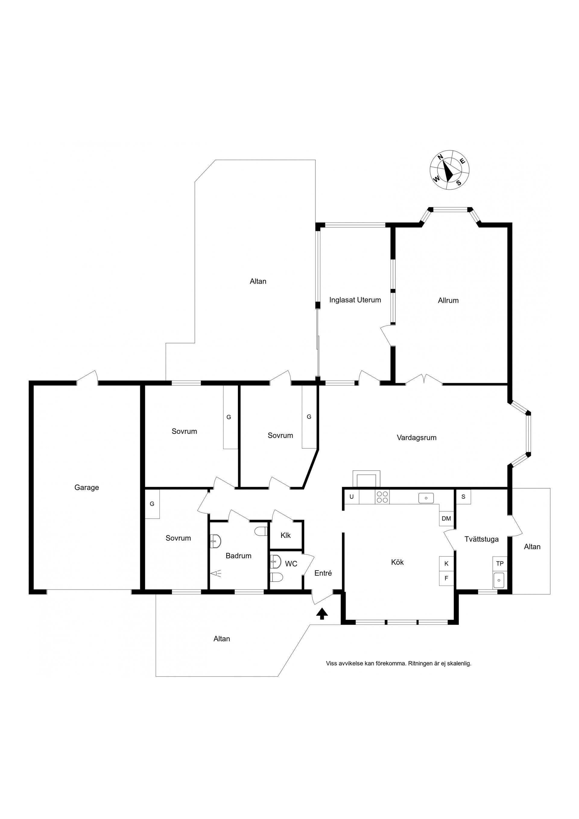 Villa, Nordängsvägen 9, Gamla Köpstad, Varberg