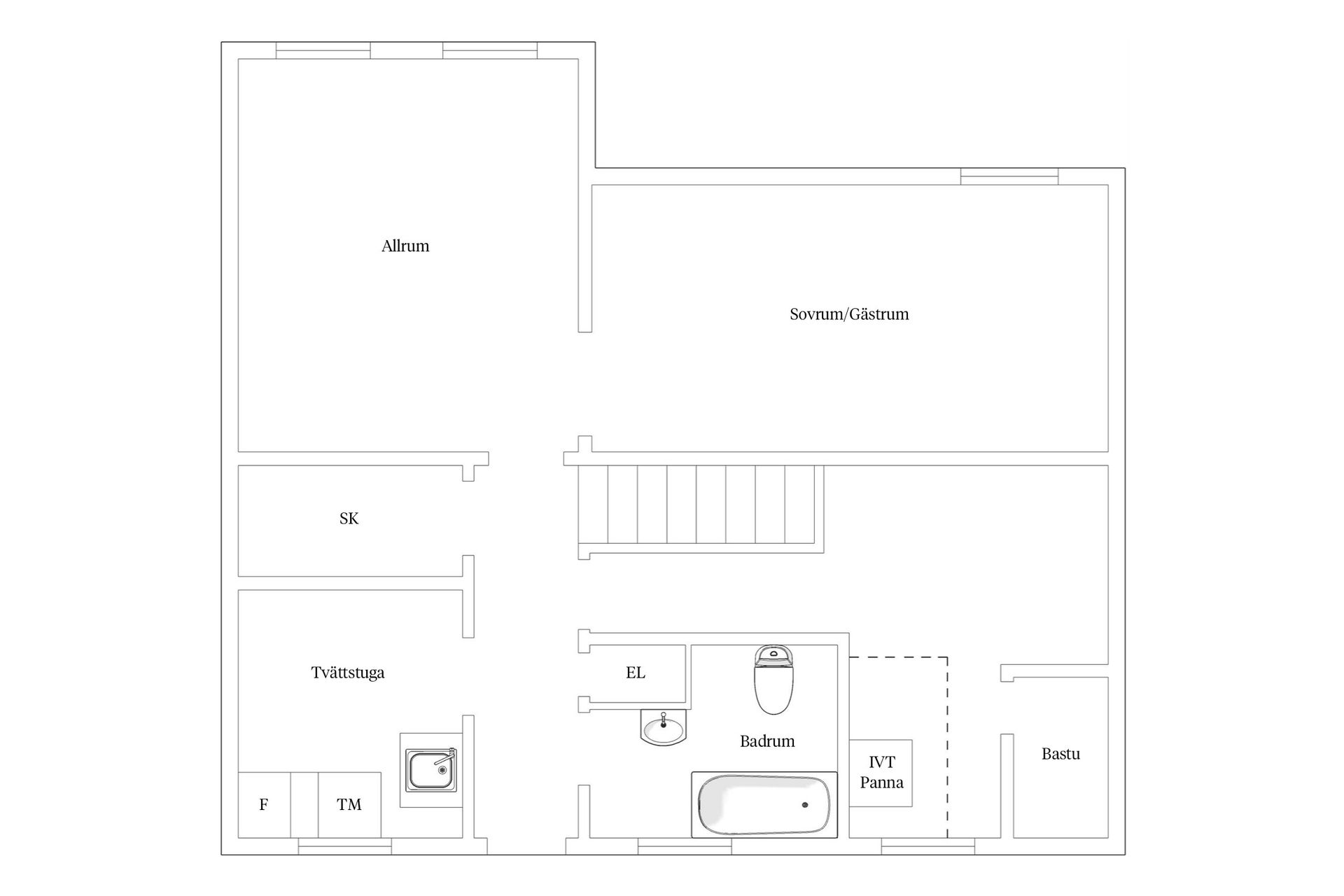 Villa, Radhus, Tors plan 3, Simrislund, Simrishamn