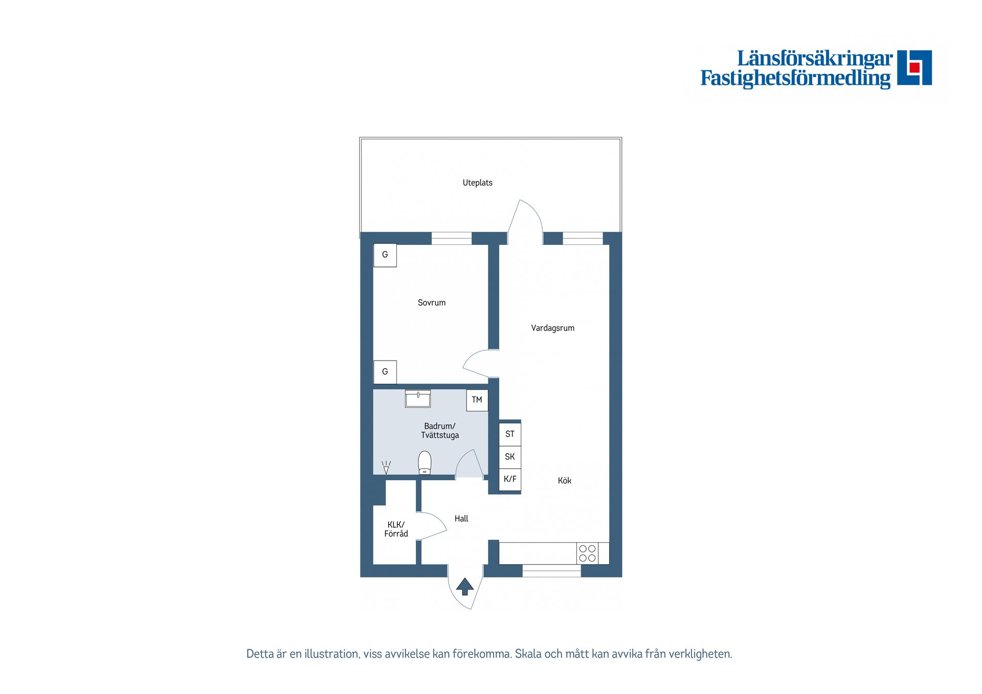 Bostadsrätt, Revirvägen 5 D bv, Marielundsviken, Strängnäs
