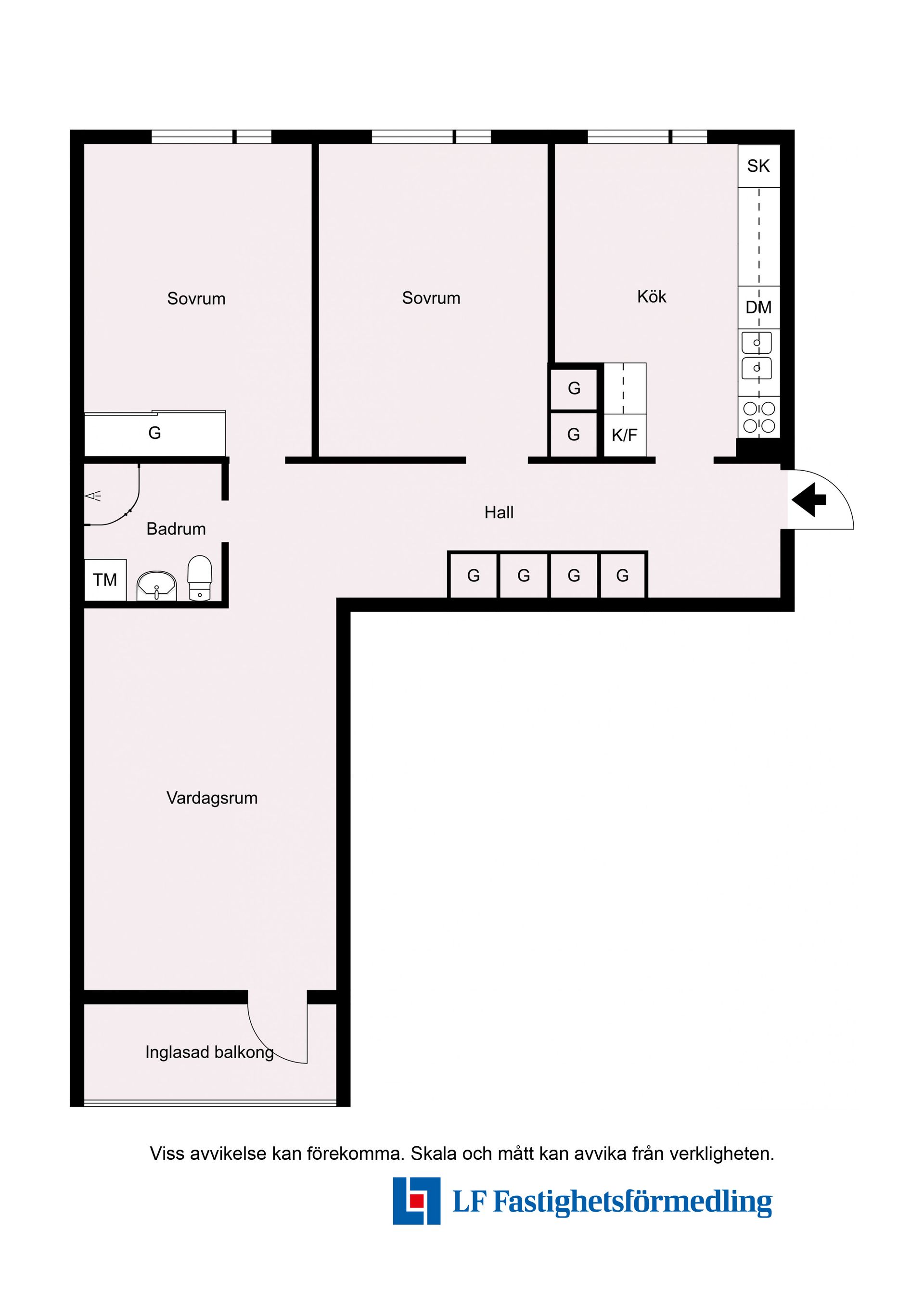 Bostadsrätt, Grönvägen 1D, Arlöv, Burlöv