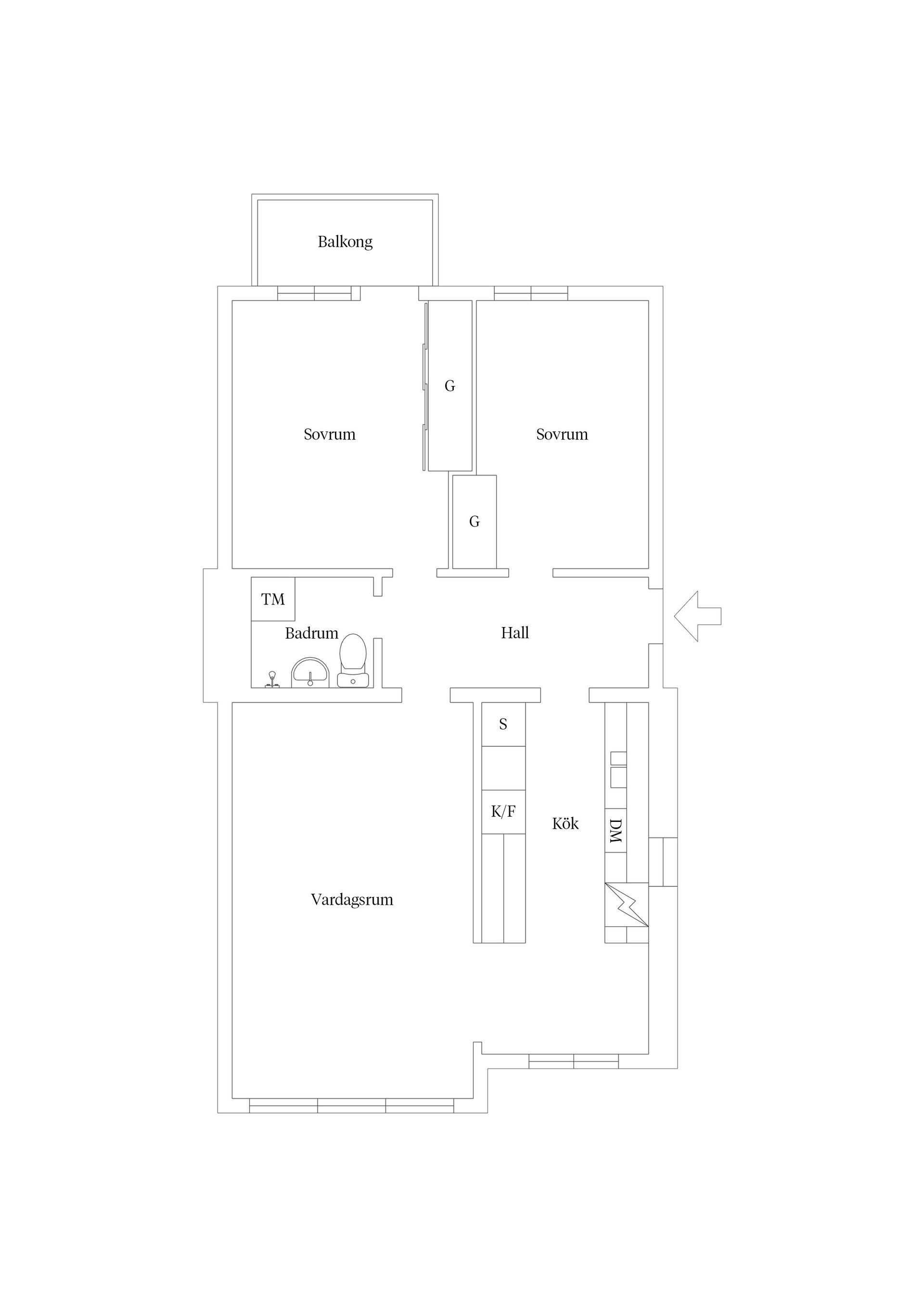 Bostadsrätt, Murargatan 18A, Salabacke, Uppsala