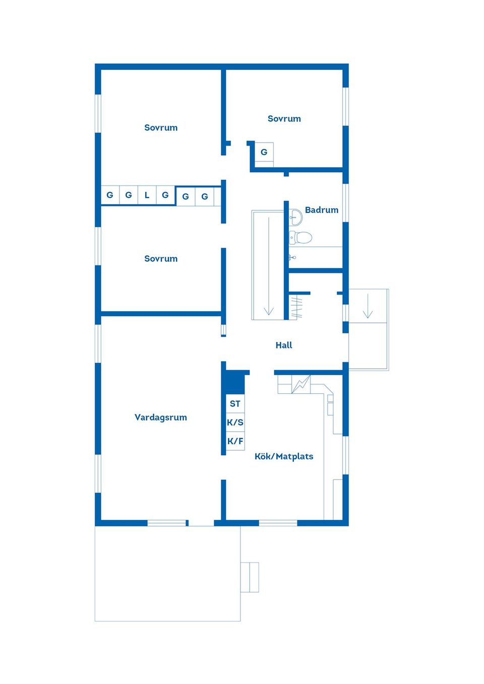 Villa, Linskäktvägen 13, Oppala, Gävle