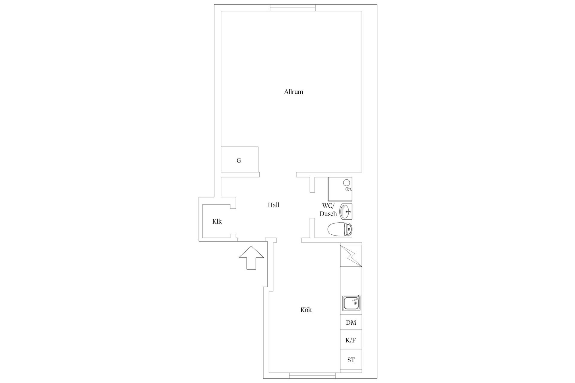 Bostadsrätt, Knapegatan 7 B, Centrala Hisingen, Göteborg