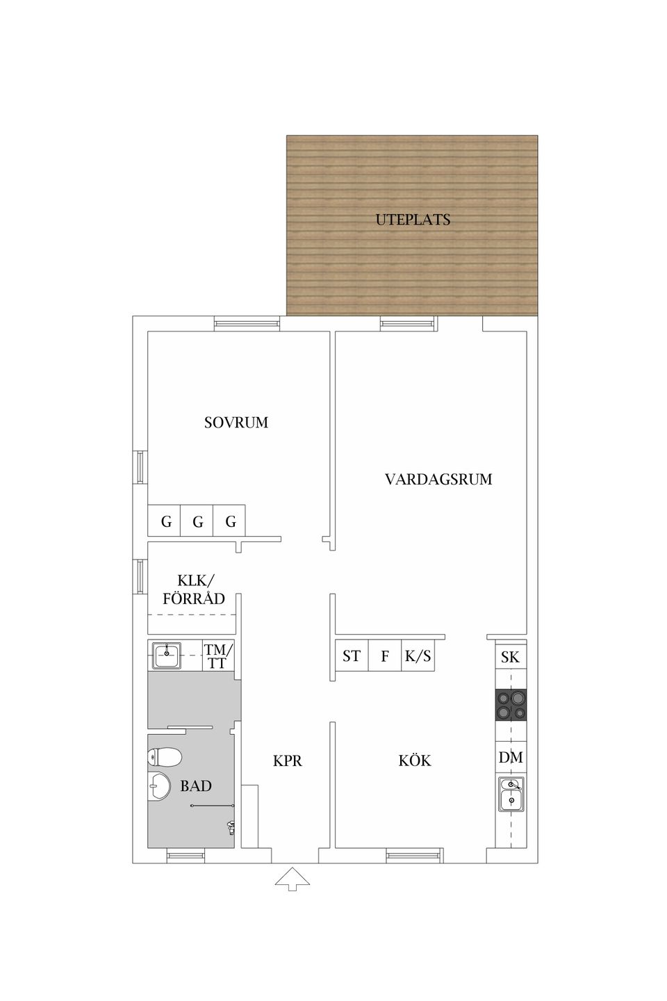 Bostadsrätt, Ormvråksvägen 21B, Falkagård, Falkenberg