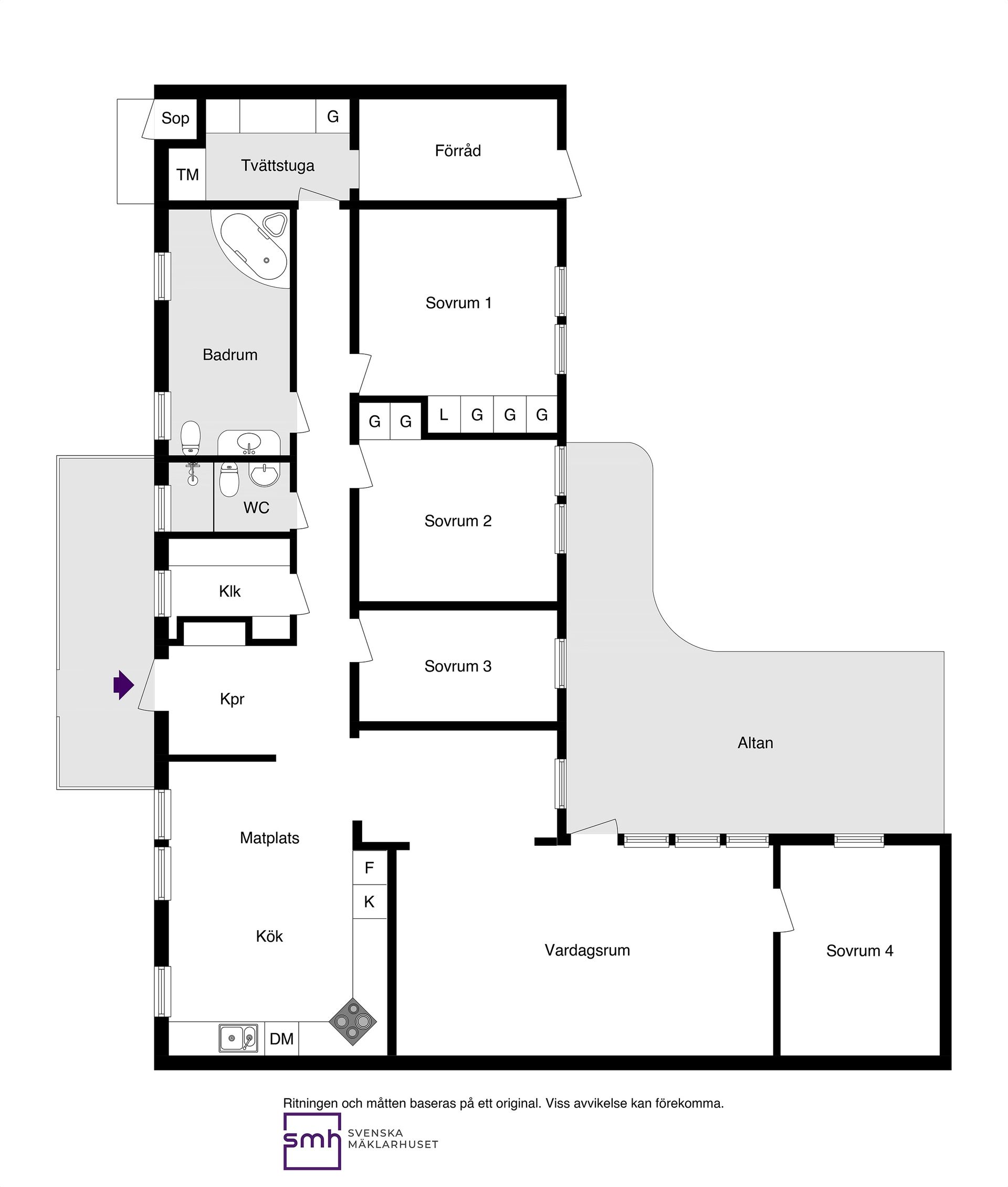 Villa, Radhus, Björnskogsgränd 165, Vällingby - Kälvesta, Stockholm