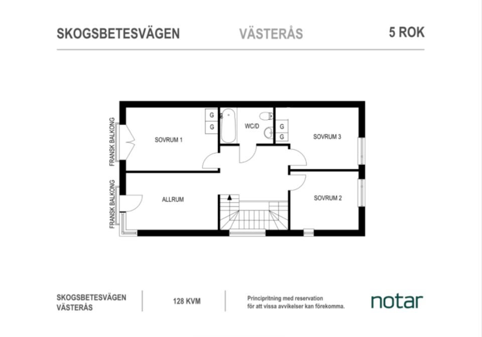 Villa, Radhus, Skogsbetesvägen 20, Gäddeholm, Västerås
