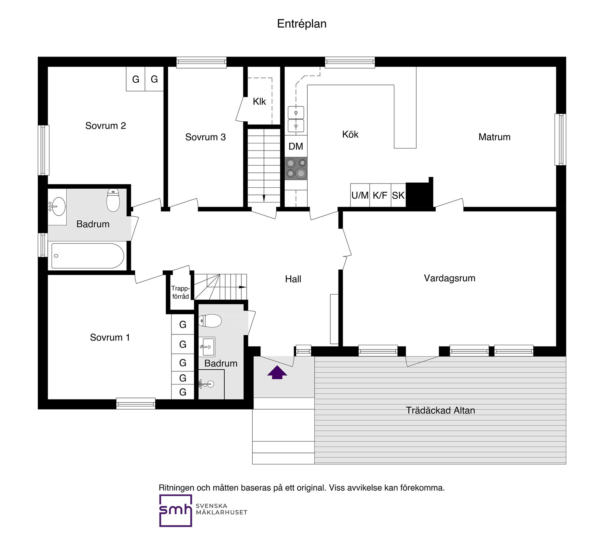 Villa, Cervins väg 18, Spånga - Bromsten, Stockholm