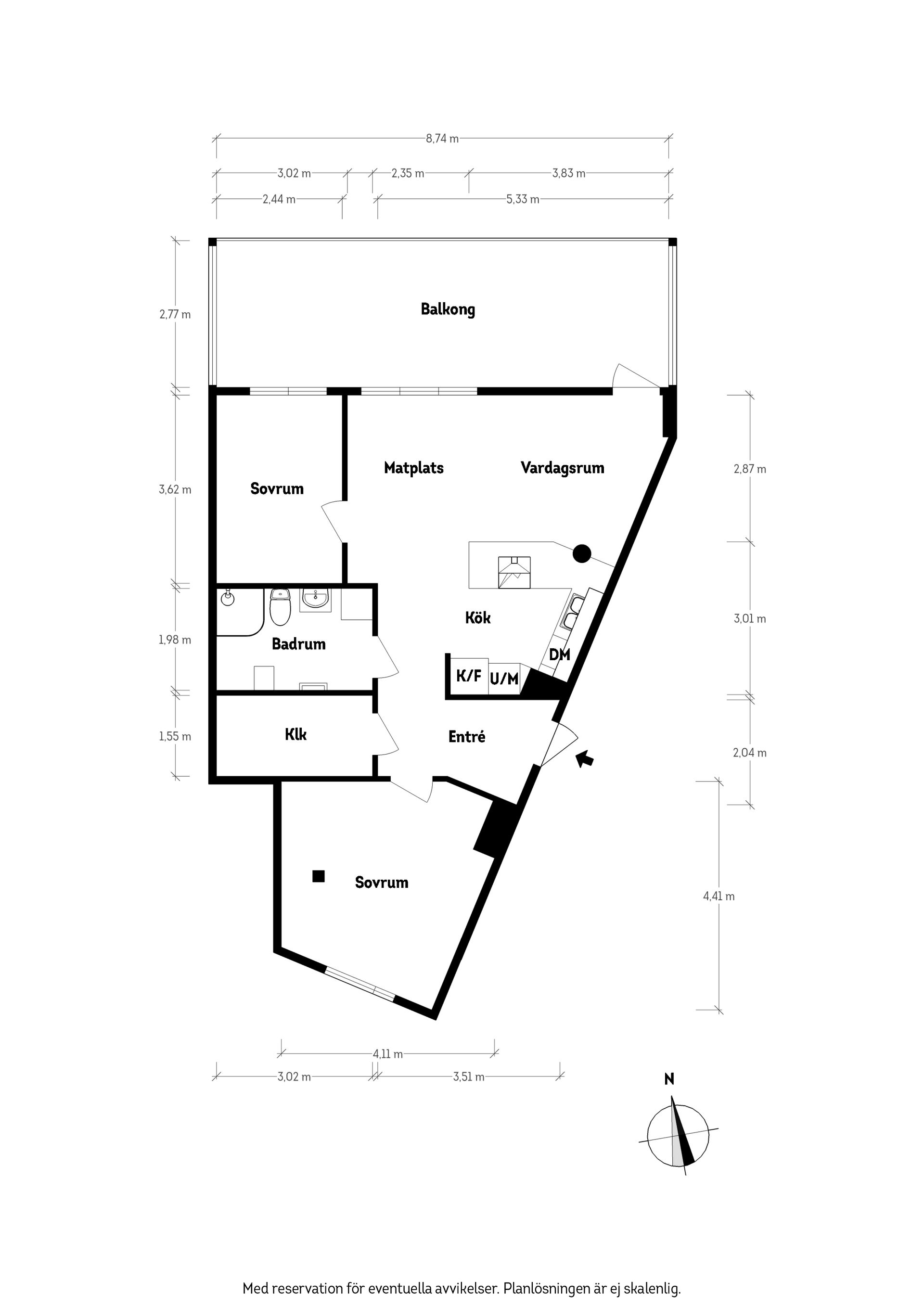 Bostadsrätt, Lundgatan 14, Lunden, Göteborg