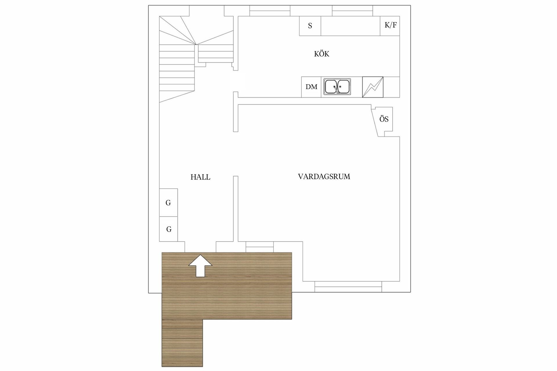 Villa, Radhus, Axvallsvägen 15, Björkhagen, Stockholm