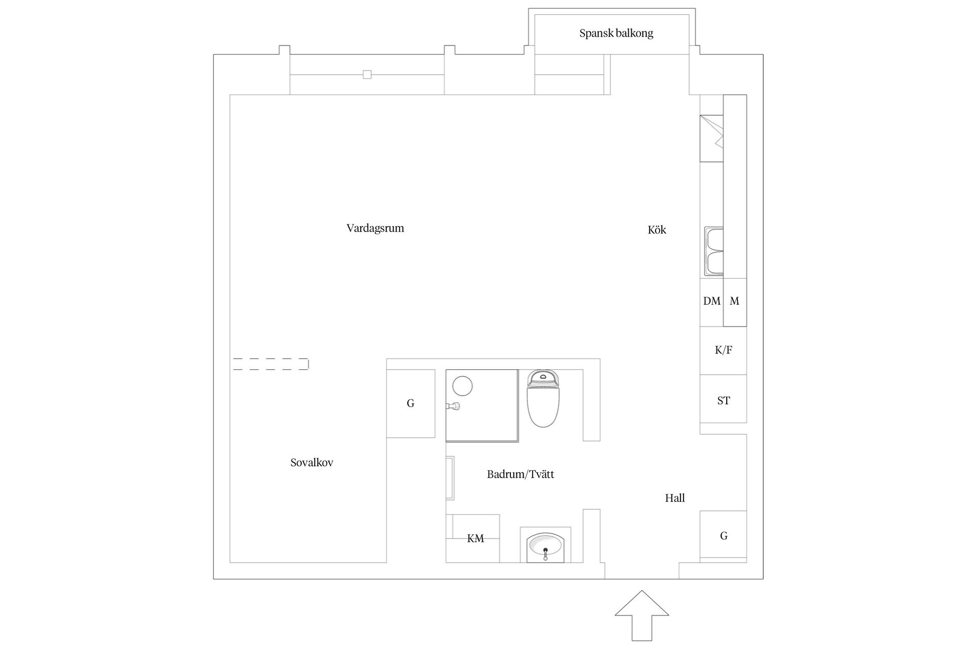 Bostadsrätt, Skeppsgatan 24G, Varvsstaden, Malmö