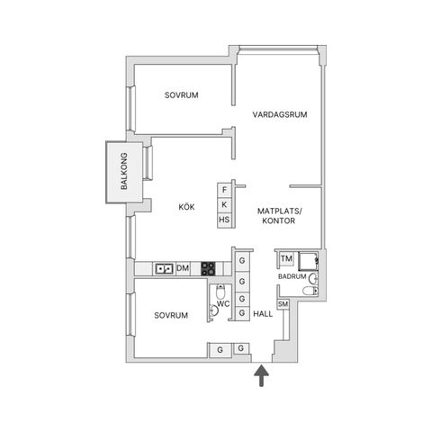 Bostadsrätt, Fregattvägen 8, Bodal, Lidingö