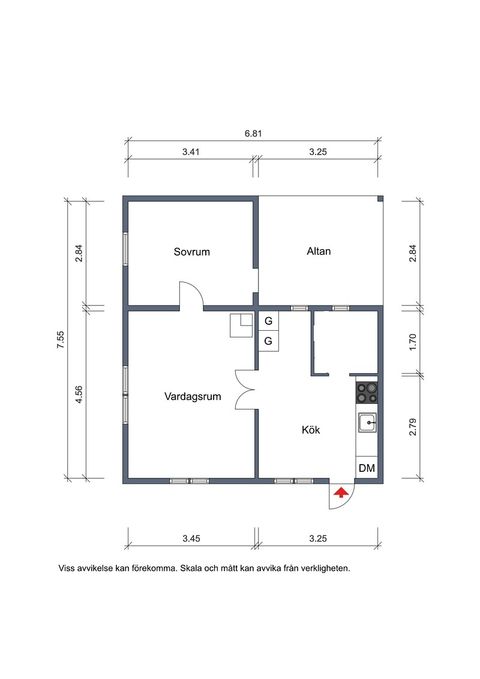 Fritidshus, Lillträsk 205, Vindelånäset, Vindeln