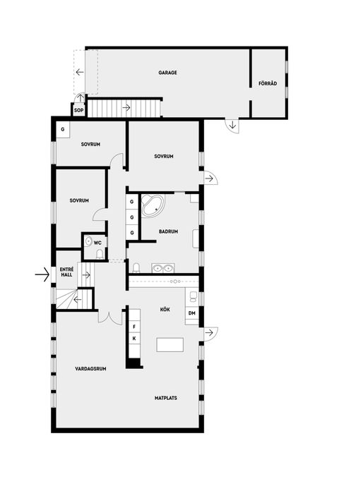Villa, Kompanivägen 6, Bällsta, Vallentuna