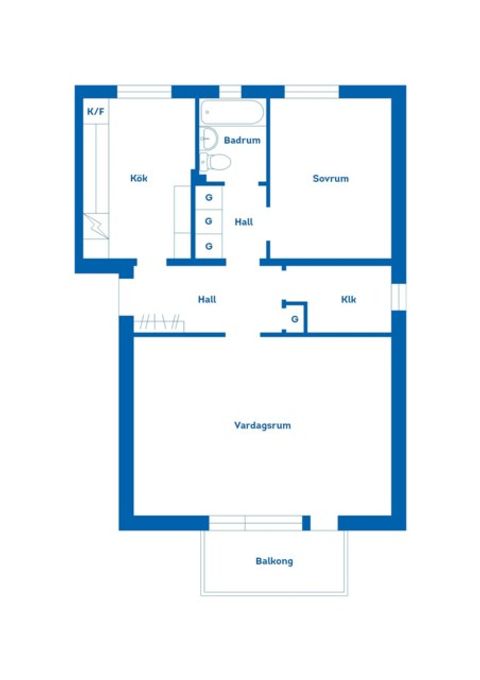 Bostadsrätt, Edströms väg 20B, Hälleforsnäs, Flen