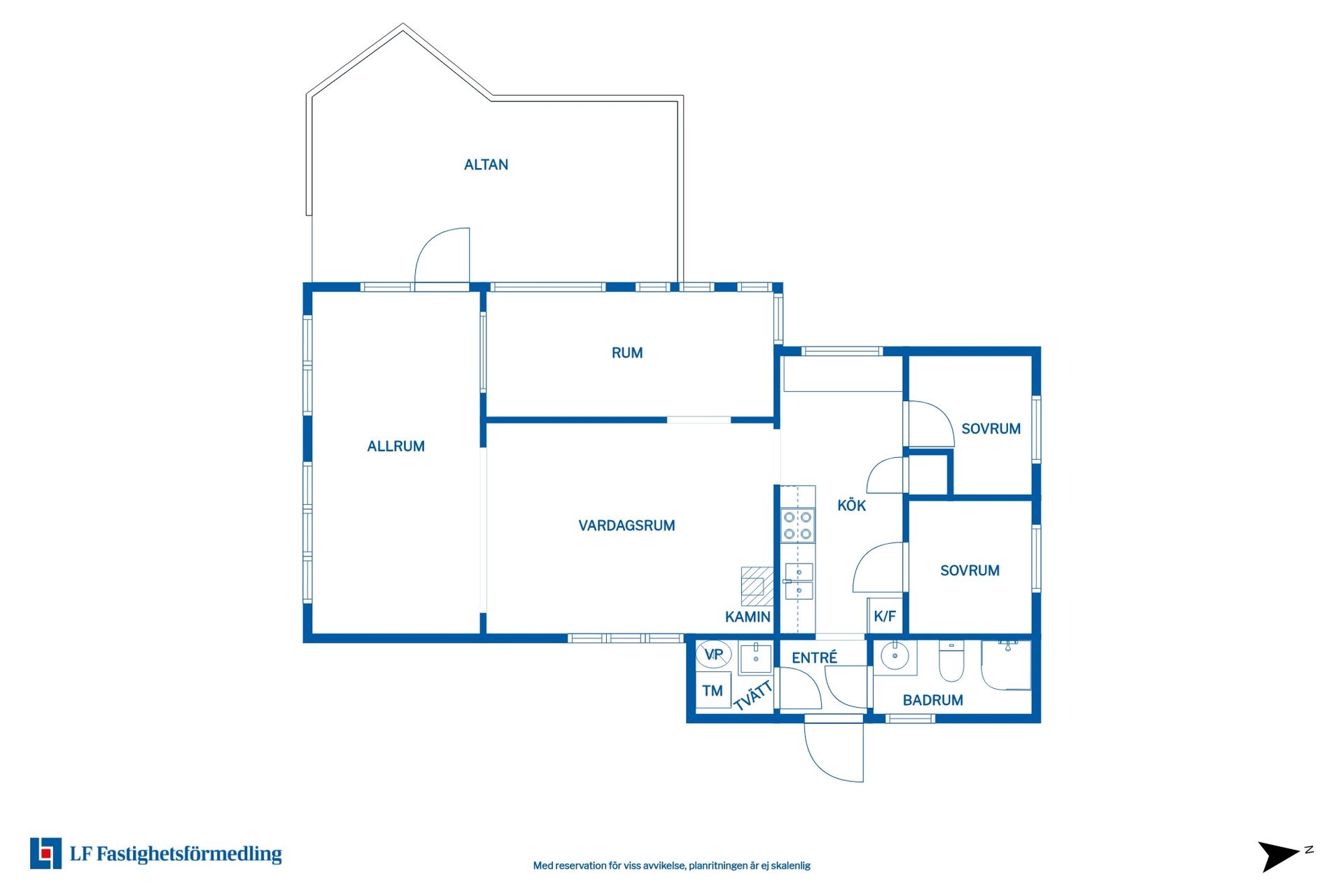 Villa, Kaprifolvägen 88, Sjöbo Svansjö, Sjöbo