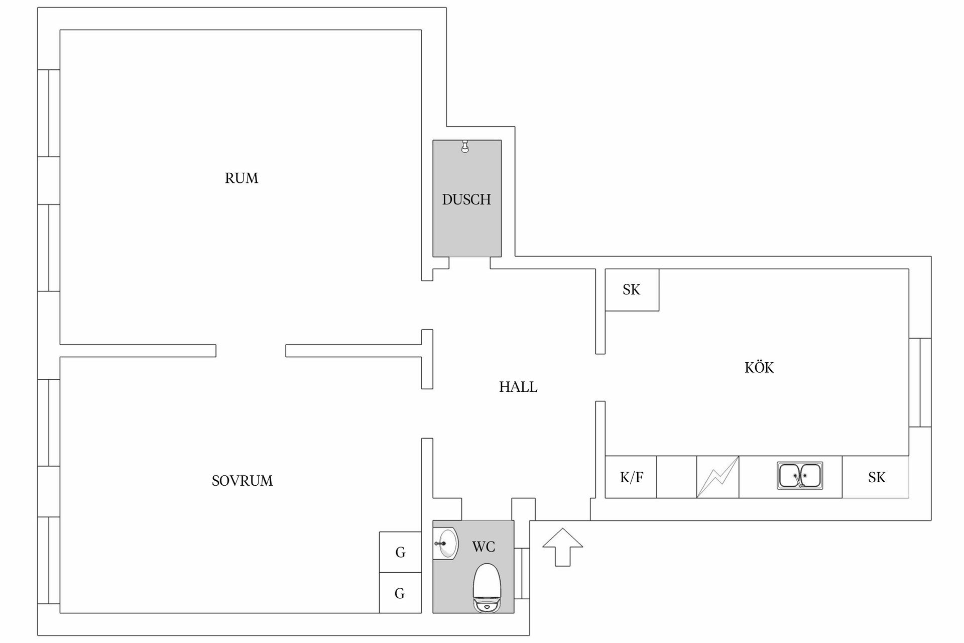 Bostadsrätt, Tullgatan 3B, Lund - Centrum, Lund
